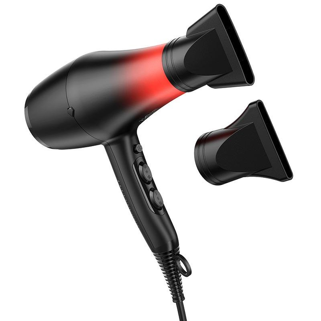 Фен Hoco HP15 Hot and Cold Air Hair Dryer Gradient Red - фото 2 Фен Hoco HP15 Hot and Cold Air Hair Dryer Gradient Red - фото 2