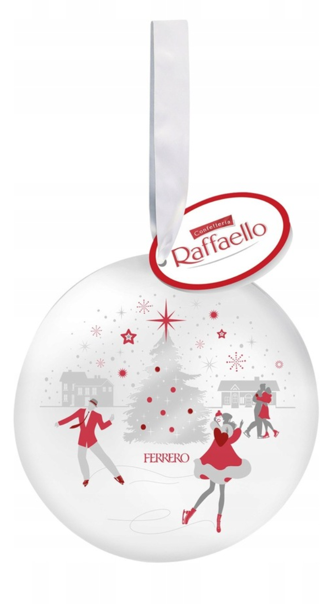 Шар на ялинку з цукерками Ferrero Raffaello Ball 40 г (2424053282)