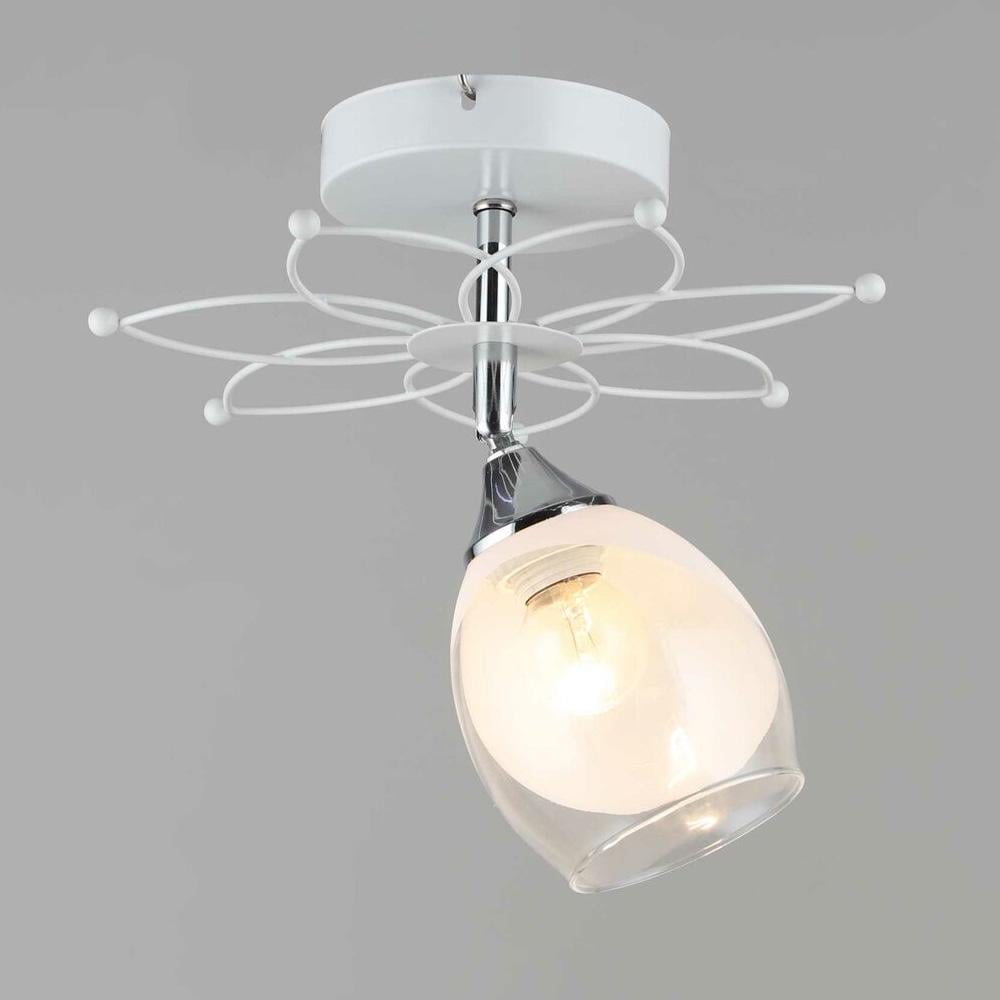 Люстра потолочная Light House SRS-19210/1 Белый/Хром