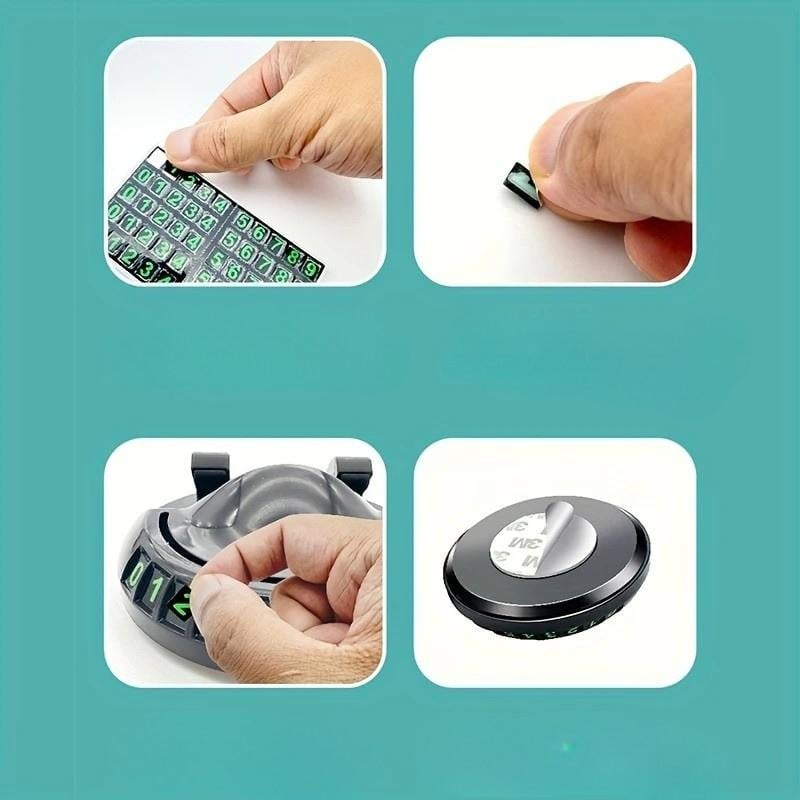 Автодержатель с поворотной основой самоклеящийся с функцией автовизитки на приборную панель 8,5 см Черный (D-0088) - фото 6 Автодержатель с поворотной основой самоклеящийся с функцией автовизитки на приборную панель 8,5 см Черный (D-0088) - фото 6