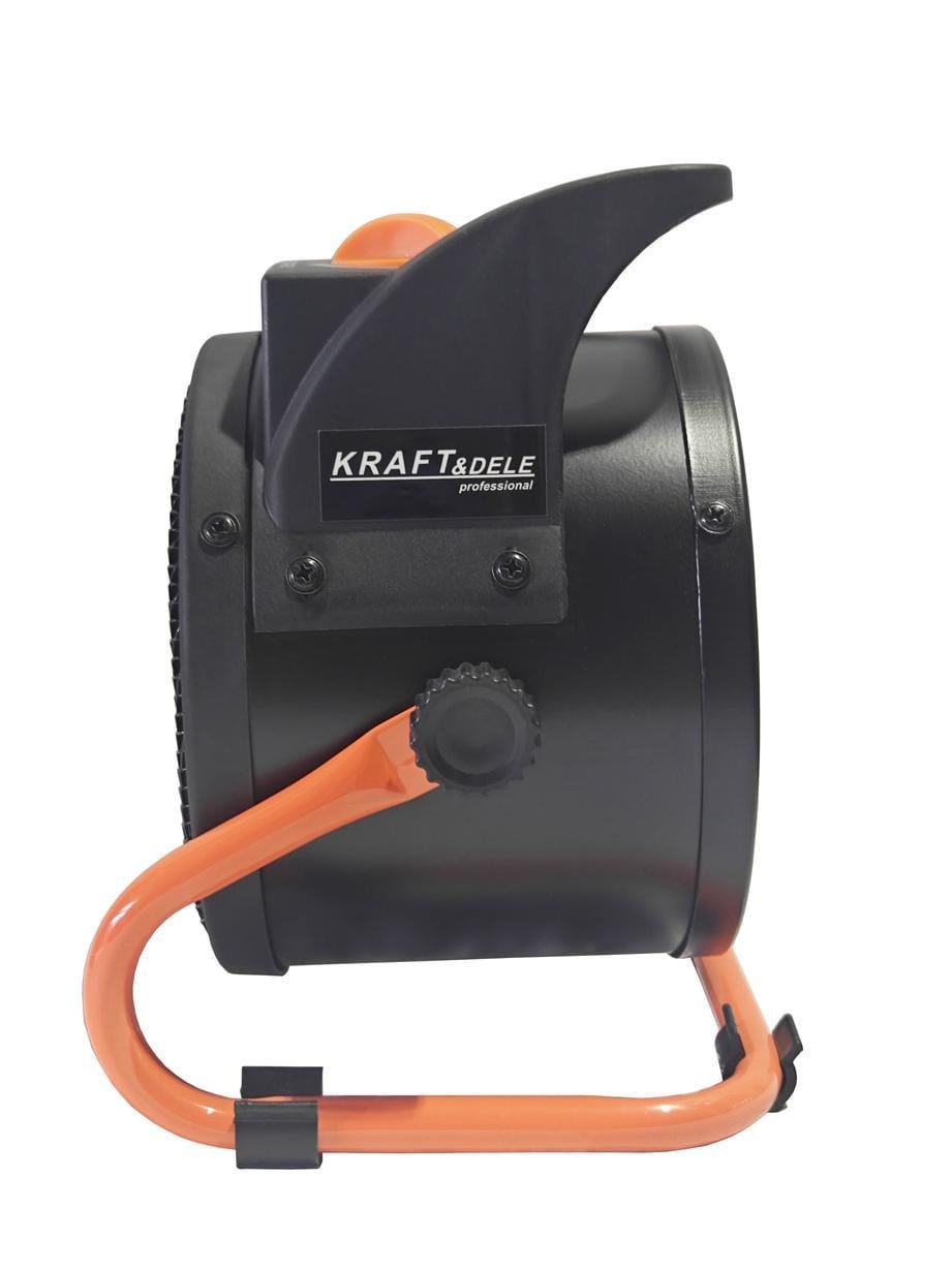 Тепловентилятор електричний обігрівач Kraft&Dele KD11727 2,5 кВт 230 В - фото 6