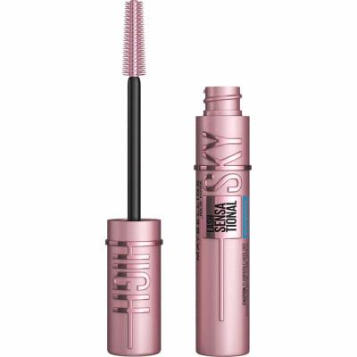 Туш для вій Maybeline Lash Sensational Sky High водостійка 7,2 мл Black (30167223)