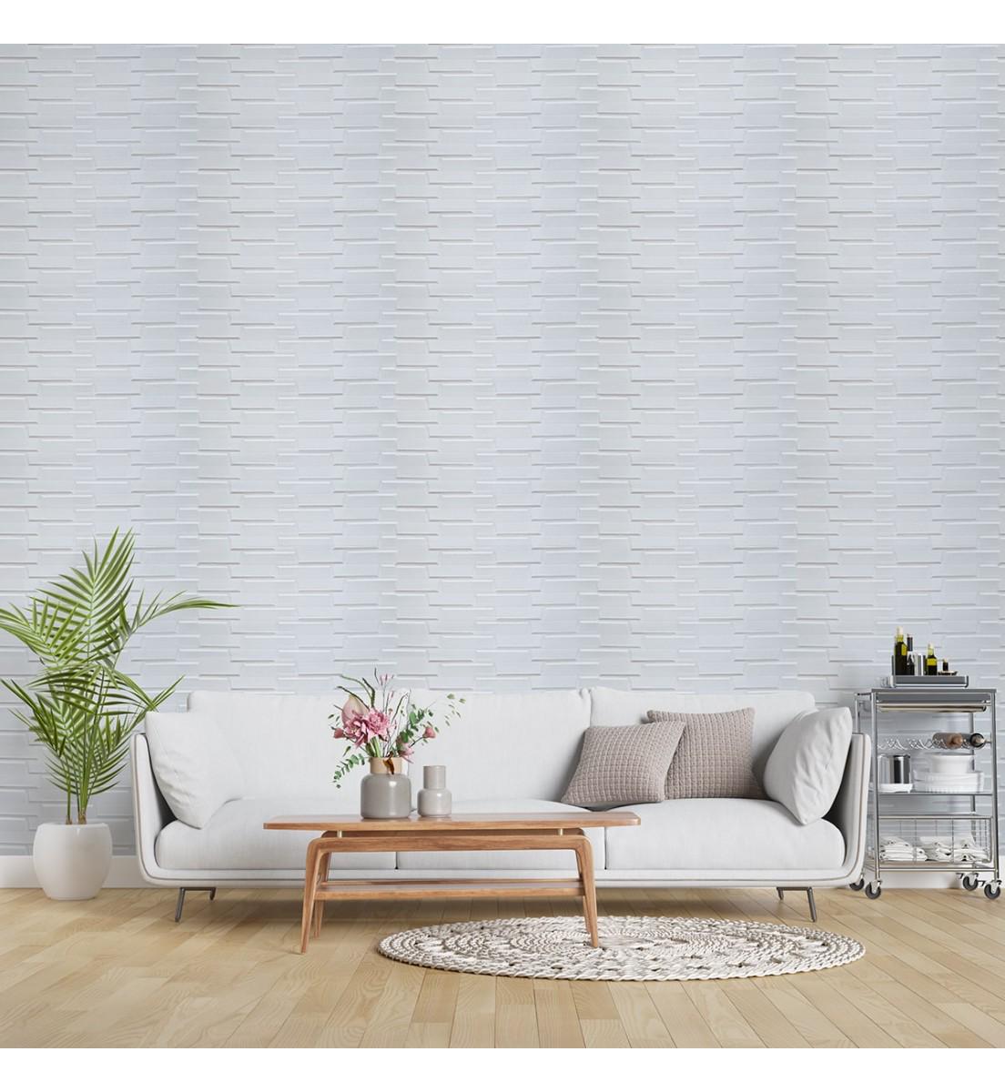 3D-панель Кладка самоклеющаяся 3080x700x5 мм Белый - фото 5 3D-панель Кладка самоклеющаяся 3080x700x5 мм Белый - фото 5