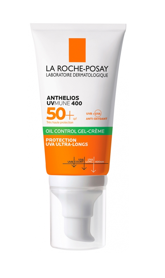 Гель-крем солнцезащитный La Roche-Posay Anthelios XL матовый SPF 50+ 50 мл (24972937)