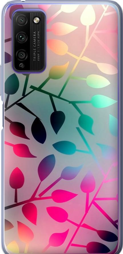 Чехол на Huawei Honor 30 Lite Листья (2235u-2074-42517)