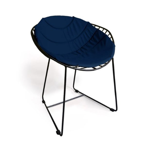 Стул для кухни Woodman Lystok Oxford Синий (9587)