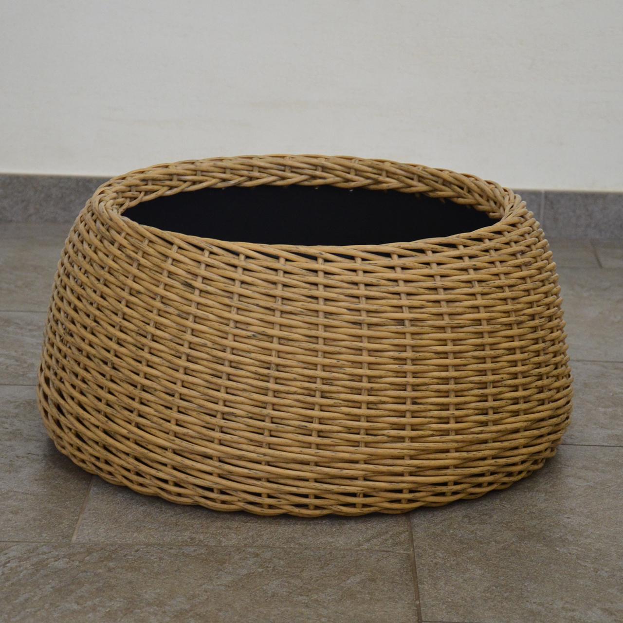 Подставка-юбка под елку плетенная из искусственного ротанга/ручной работы L Дерево (13450343) - фото 7 Подставка-юбка под елку плетенная из искусственного ротанга/ручной работы L Дерево (13450343) - фото 7