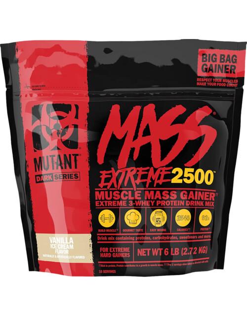 Гейнер Mutant Mass XXXtreme Vanilla ice cream 2720 г