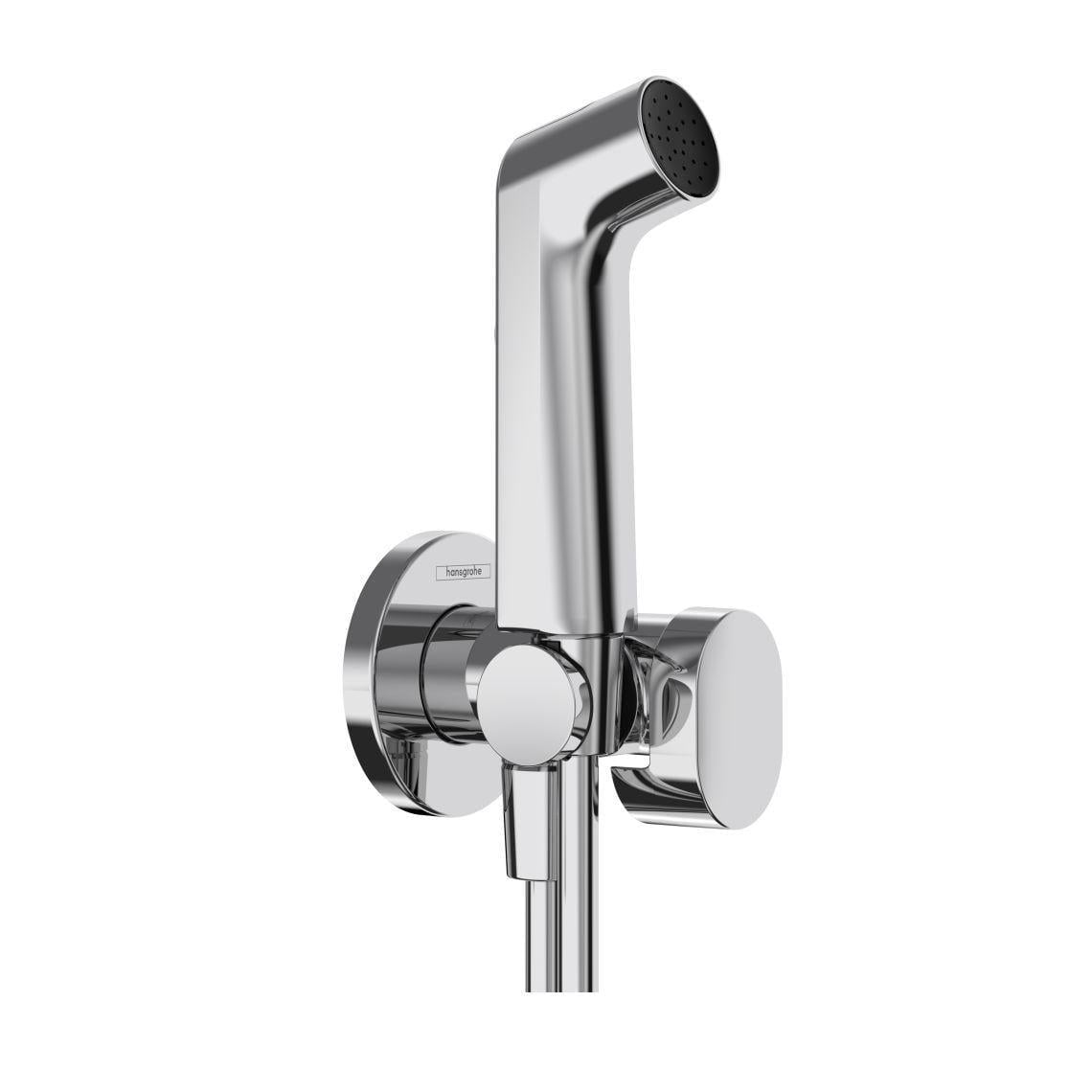 Комплект гигиенического душа Hansgrohe со шлангом и держателем на холодную воду Chrome (36292488)