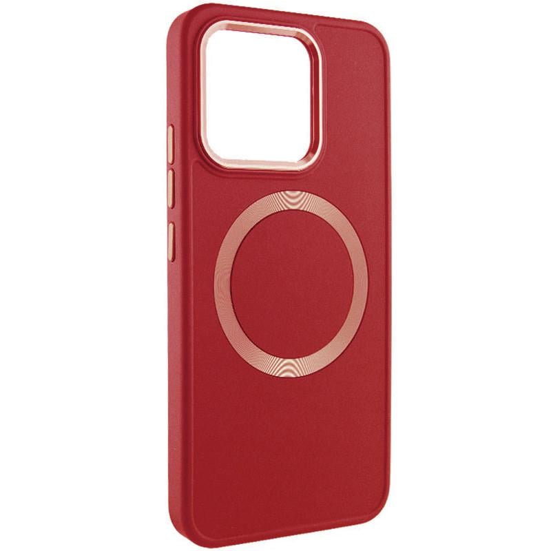 Противоударный TPU Чехол Bonbon Metal Style with MagSafe для Xiaomi 14 Pro Красный / Red