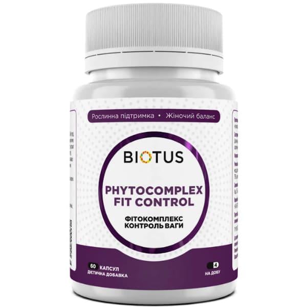 Экстракт для похудения Biotus Phytocomplex Fit Control 60 капс. (000027301) Экстракт для похудения Biotus Phytocomplex Fit Control 60 капс. (000027301)