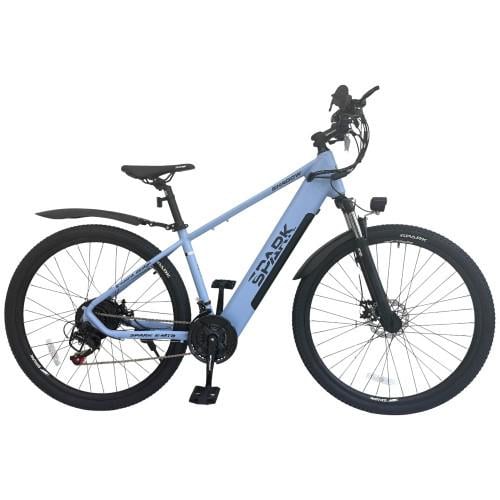 Велосипед с электромотором Spark E-MTB SHADOW 17" 48V 500W 12,8 Ah Голубой (000239955)