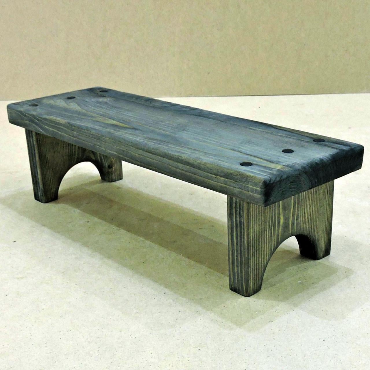 Стульчик из дерева Торец 50 Морион (ТАБ-502811)