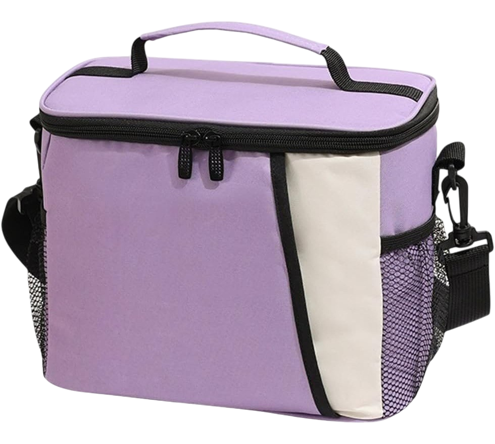 Сумка-холодильник на 1 отделение с ручкой через плечо 25х20х17,5 см 9 л Фиолетовый (171) - фото 1 Сумка-холодильник на 1 отделение с ручкой через плечо 25х20х17,5 см 9 л Фиолетовый (171) - фото 1