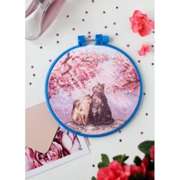 Набор для вышивания крестиком Абрис Арт Солнечные лучики (AHM-043)