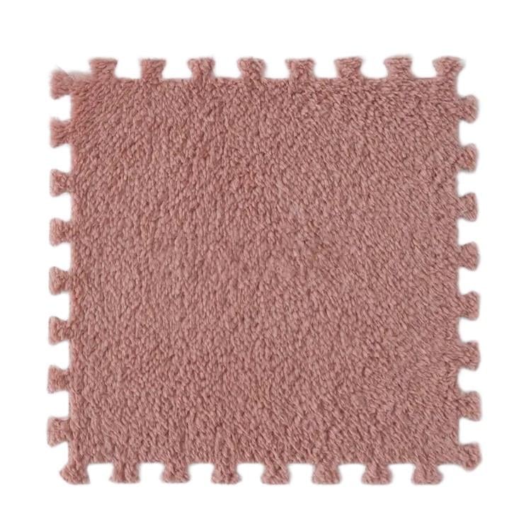 Килимок-пазл з ворсом RIAS PZ-101 1 ігровий 30x30 см Light Brown (3_06755)