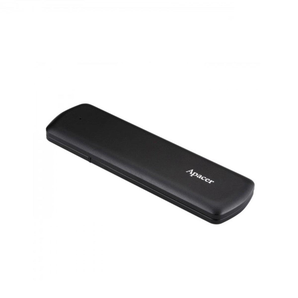 SSD-дискApacer AS721 USB 3.2 Gen 2 Type-C 1 Тб Black (AP1TBAS721B-1)