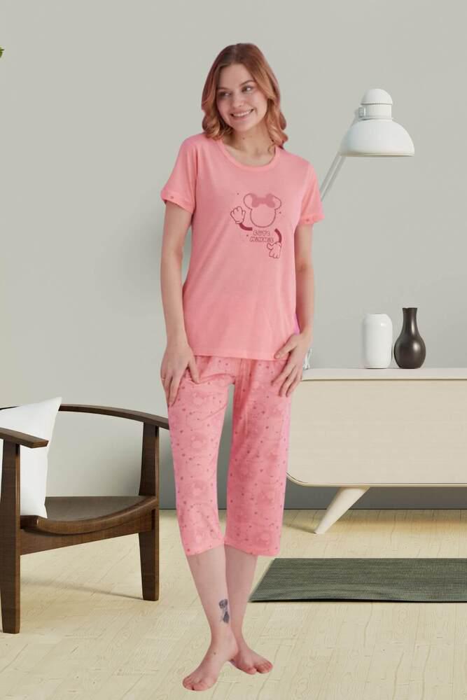 Пижама Lindros 17154x37 женская М Розовый