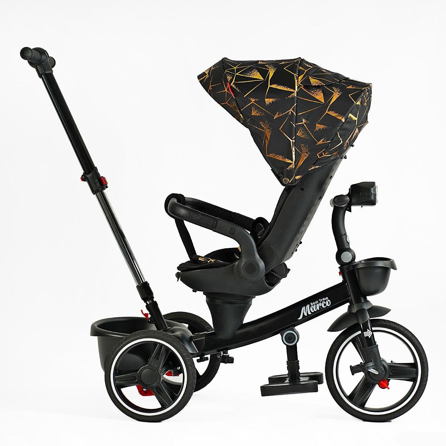 Велосипед дитячий Best Trike Marco 9155/390-07 триколісний з кошиком (150285) - фото 4