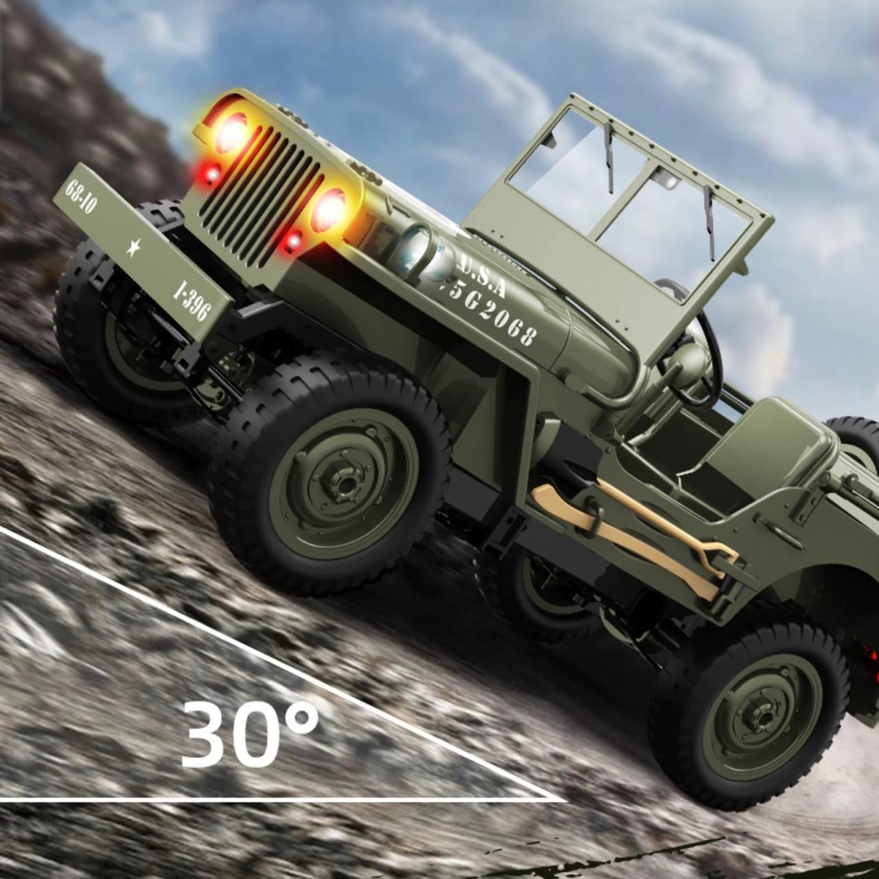 Машинка на радіокеруванні JJRC C8815 Jeep Willys - фото 4 Машинка на радіокеруванні JJRC C8815 Jeep Willys - фото 4
