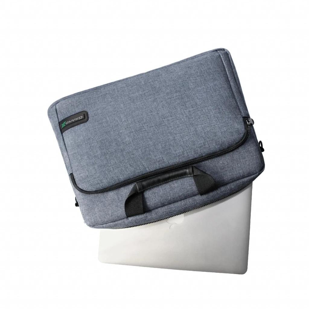 Сумка для ноутбука Grand-X SB-149 soft pocket 15,6'' Blue (SB-149J) - фото 4