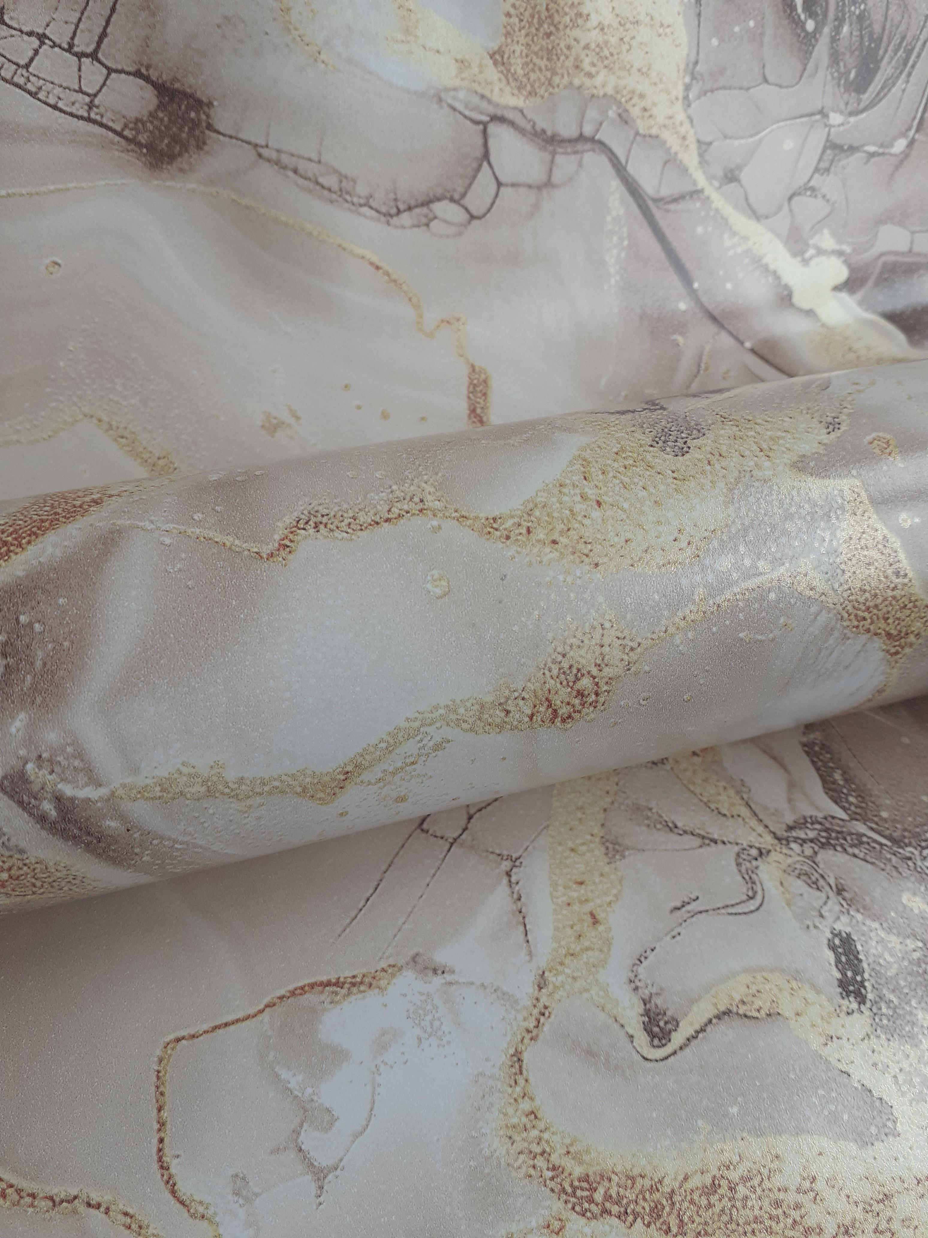 Шпалери паперові вологостійкі Континент Віола Кремовий (2246) - фото 3 Шпалери паперові вологостійкі Континент Віола Кремовий (2246) - фото 3