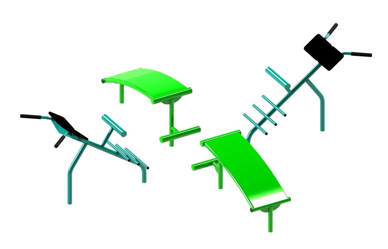 Гиперэкстензия-пресс SiverSport SL-308