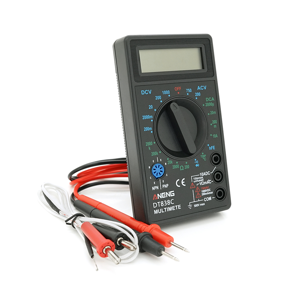 Мультиметр ANENG AN-DT830G универсальный функции V/A/R/C/hFE (YUT_V6850)