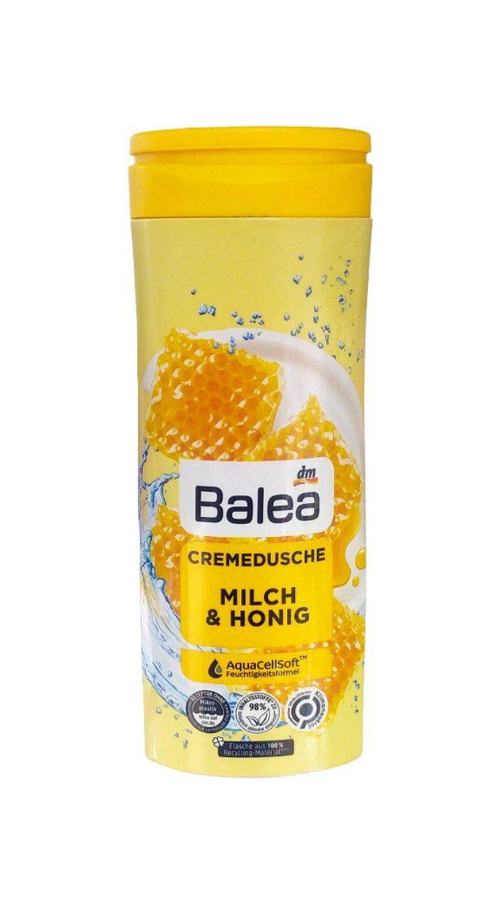 Крем-гель для душа Balea молоко и мед 300 мл (00-00000271)
