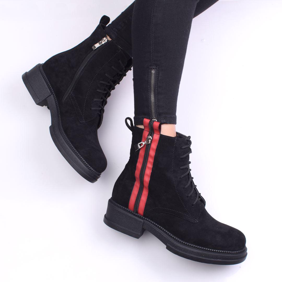 Ботинки женские на шнуровке 333989 р. 37 24 см