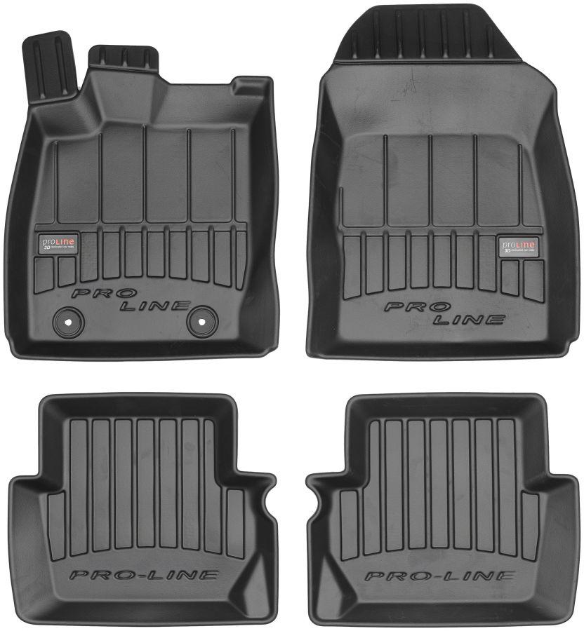 3D коврик в салон Frogum Proline Ford Fiesta Mk VI driver side floor bolt 2008-2017 резиновый (3D407565)