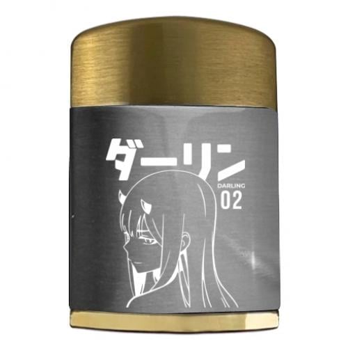 Зажигалка газовая Zero Two Girl Серый (12864865-4-158631)