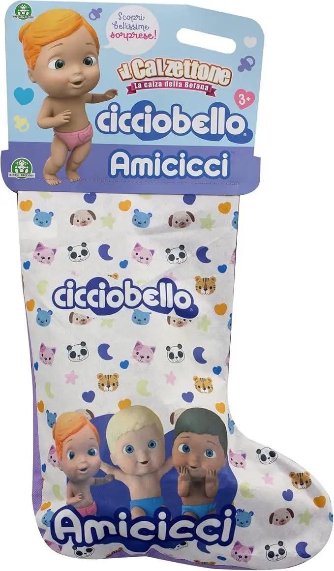 Набор сюрприз игровой Giochi Preziosi Cicciobello Amicicci кукла с аксессуарами в рождественском носке (SKU-310) Набор сюрприз игровой Giochi Preziosi Cicciobello Amicicci кукла с аксессуарами в рождественском носке (SKU-310)