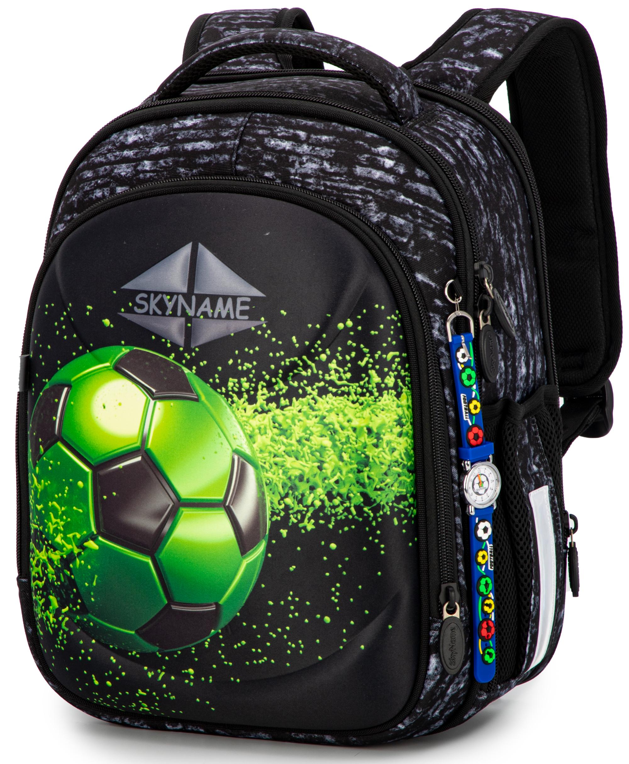 Рюкзак школьный SkyName Мяч ортопедический 36х30х16 см (6037)