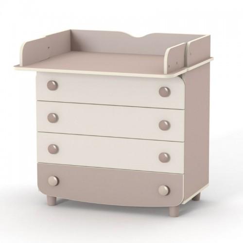 Комод пеленатор в детскую комнату cо встроенным крепежным ремешком для фиксирования к стене Латте (8337560) Комод пеленатор в детскую комнату cо встроенным крепежным ремешком для фиксирования к стене Латте (8337560)