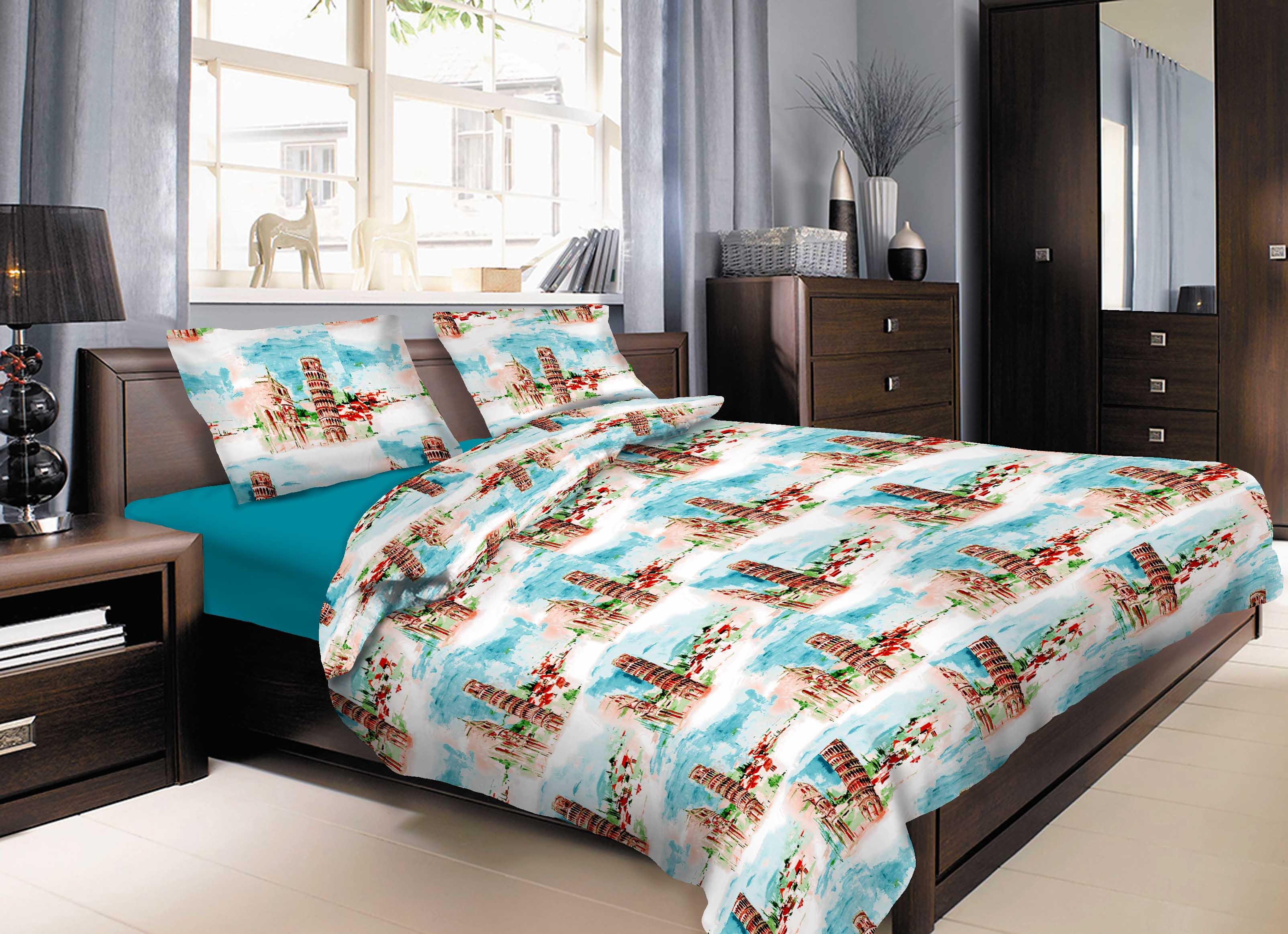 Комплект постельного белья Zastelli 6112-174735 бязь полуторный 145х210 см Разноцветный (10976)