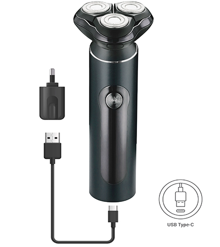 Електробритва Adler ADEG 2940 USB зарядка/з дорожнім футляром 3в1 (1978807175) - фото 3