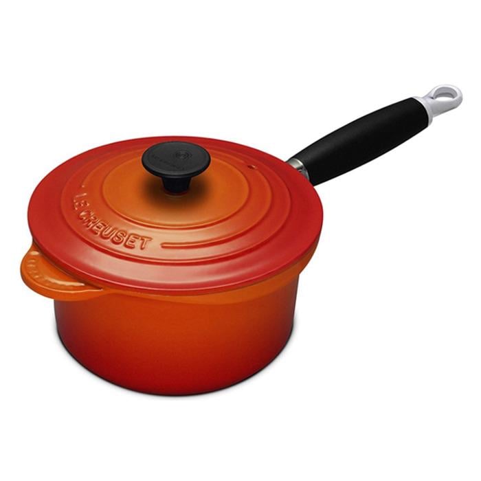 Ківш з кришкою Le Creuset 18 см Помаранчевий Ківш з кришкою Le Creuset 18 см Помаранчевий