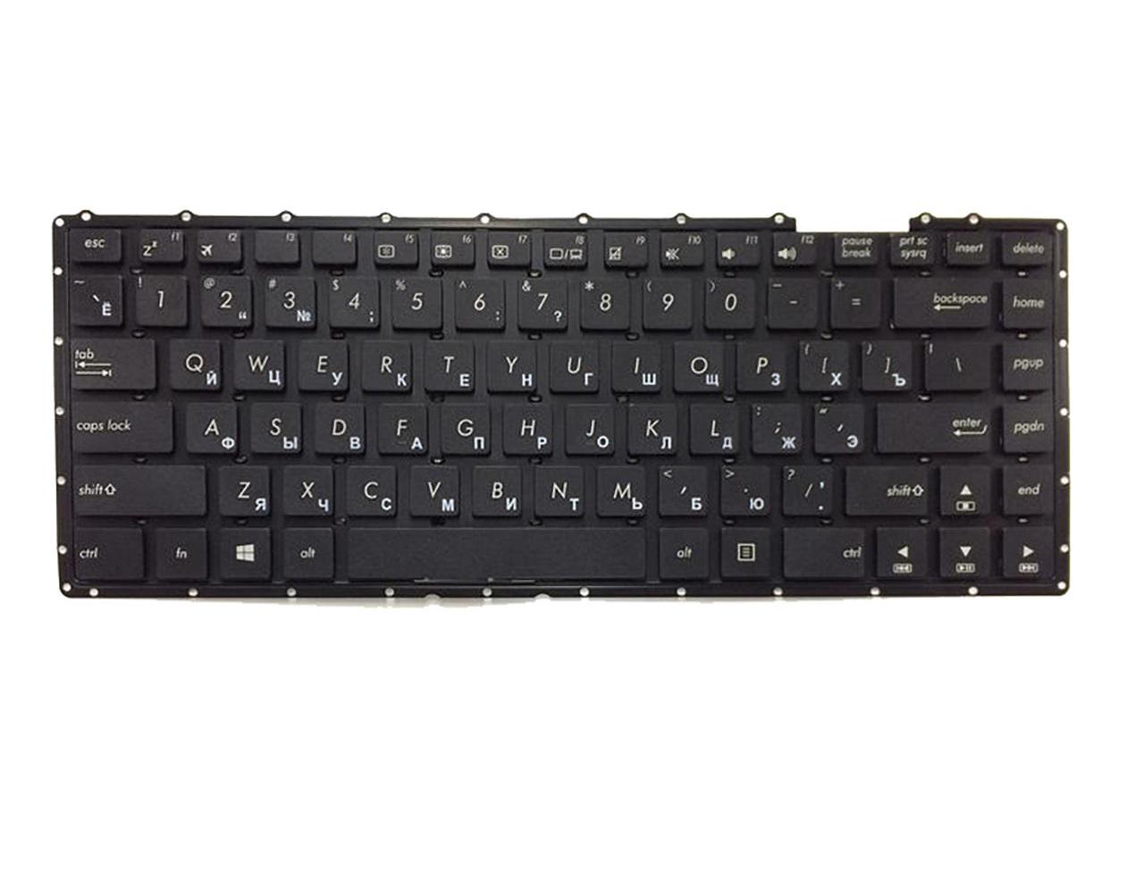 Клавіатура для ноутбука Asus D454 D454YI матова (0KNB0-4135RU00)