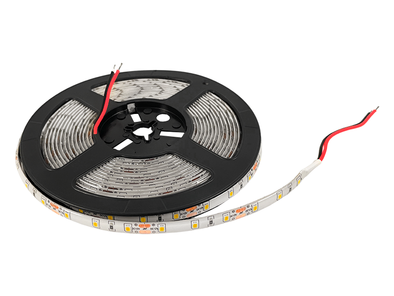 Светодиодная лента OEM SMD2835 60 LED 12 В 4,8 Вт IP65 2800-3200К 1 м Теплый белый (6983)