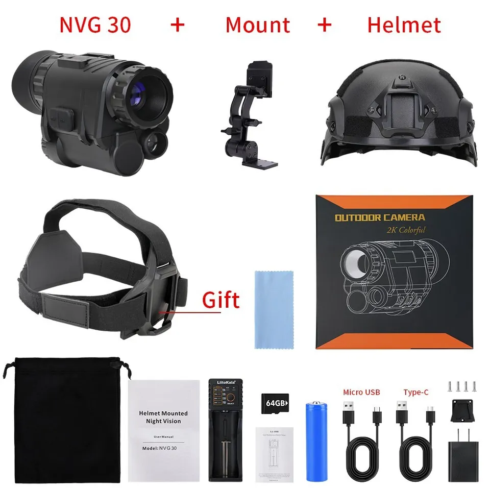 Монокуляр нічного бачення NVG30 Wi-Fi 4х 940nm - фото 3