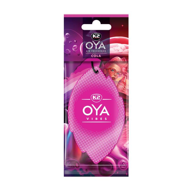 Ароматизатор для салону авто підвісний K2 OYA VIBES Кола (K20563)