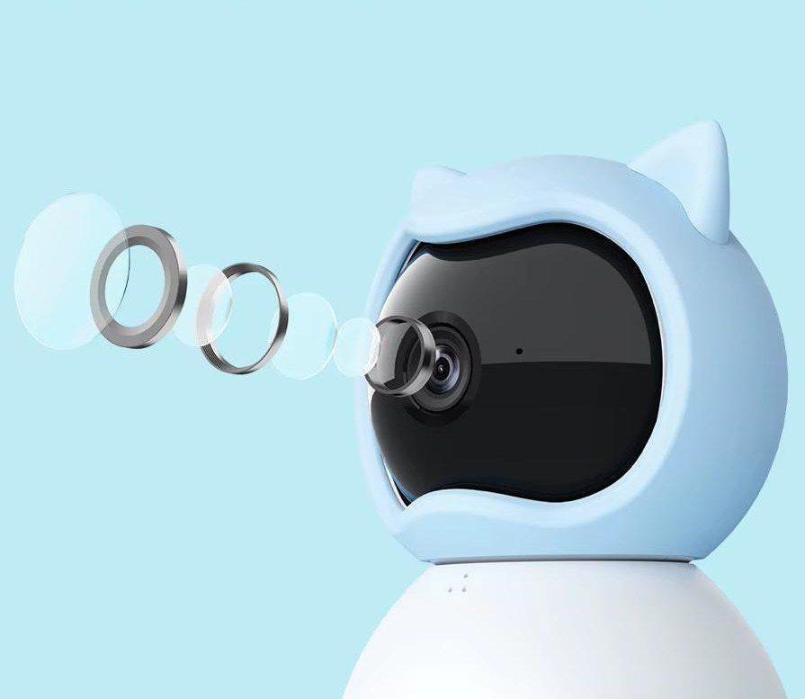 Відеоняня Xiaovv Q2BM на прищепці Блакитний (28780644) - фото 6 Відеоняня Xiaovv Q2BM на прищепці Блакитний (28780644) - фото 6