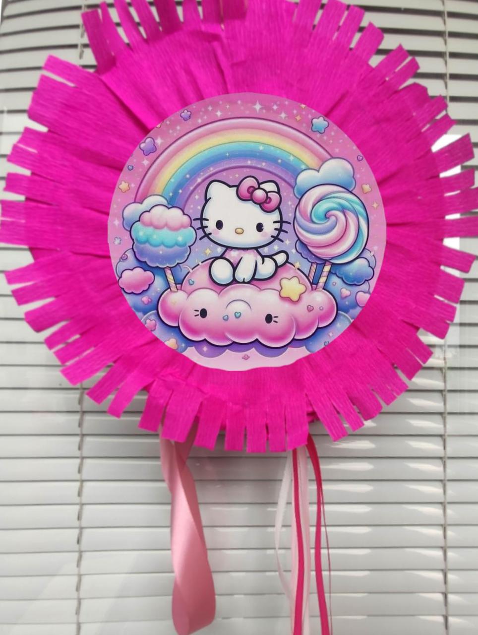 Піньята зі стрічками PandClub Pull String Кітті Hello Kitty 25 см Рожевий (3135596327) Піньята зі стрічками PandClub Pull String Кітті Hello Kitty 25 см Рожевий (3135596327)