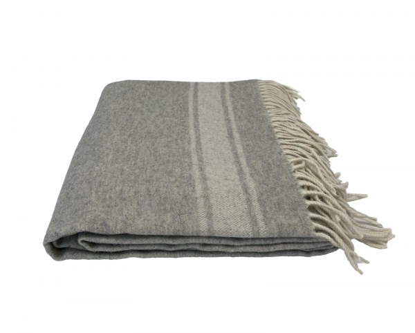 Плед Lanavitta Wool Mix 140х200 см Сірий меланж (CN17497)