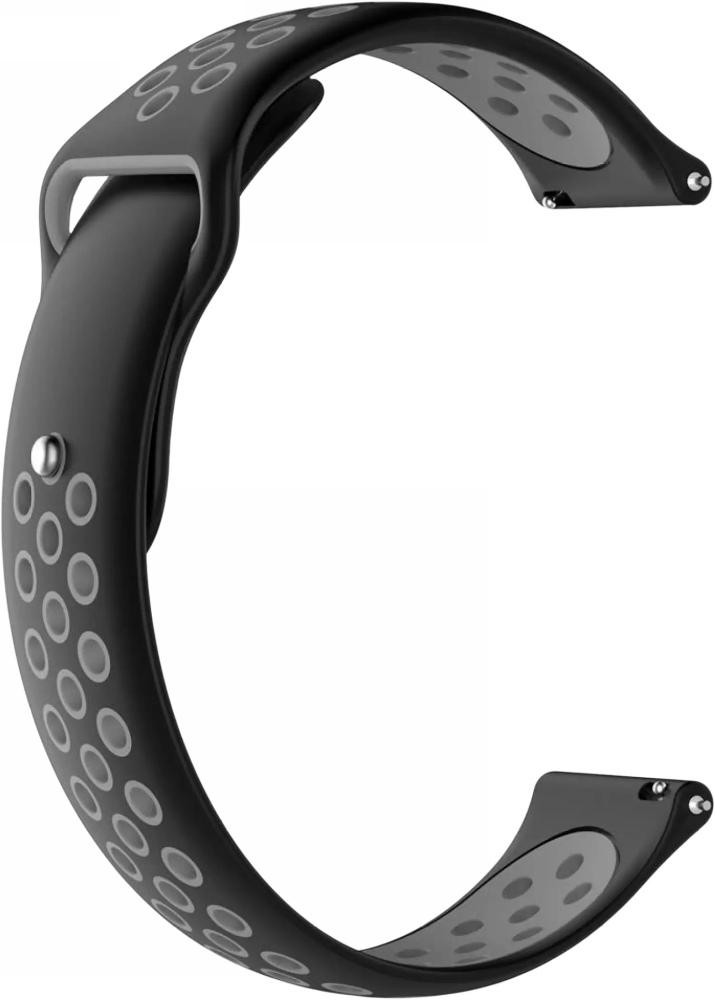 Ремешок Sport для Xiaomi Watch S1 Acttive Black/Grey (29006-53) - фото 2 Ремешок Sport для Xiaomi Watch S1 Acttive Black/Grey (29006-53) - фото 2
