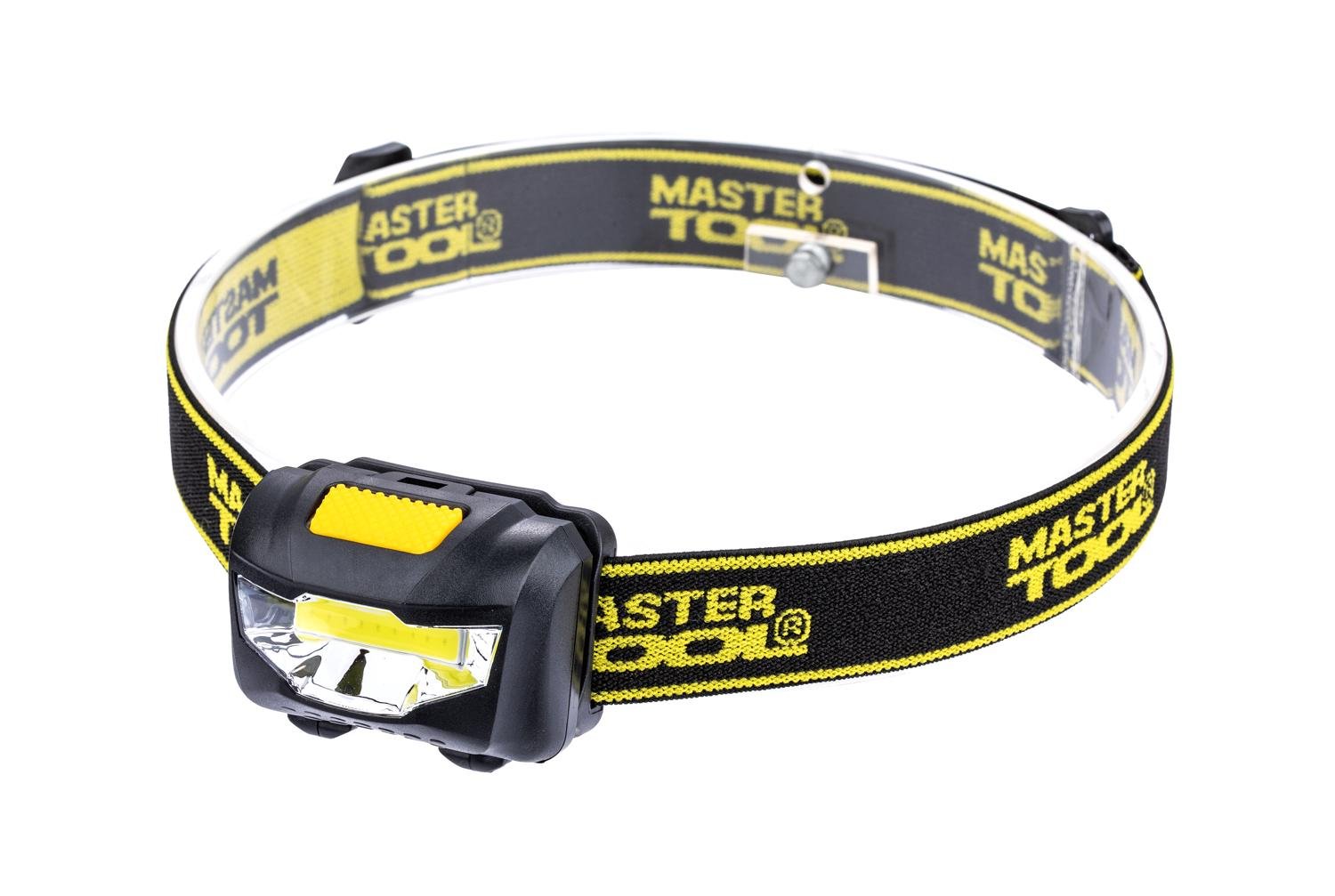 Фонарь MasterTool GM COB LED налобный (ABS 94-0811)