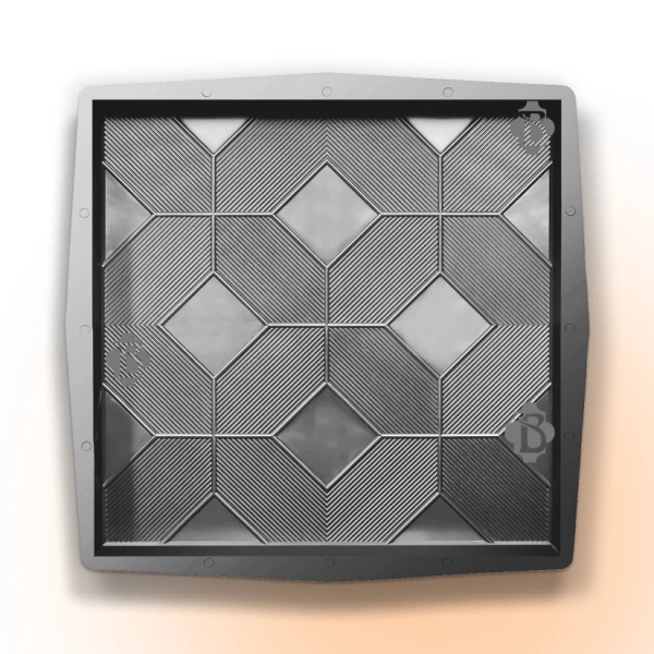 Форми для тротуарної плитки Верес-2007 Каштан 500х500 мм 1 шт. (12301-2985) - фото 1 Форми для тротуарної плитки Верес-2007 Каштан 500х500 мм 1 шт. (12301-2985) - фото 1