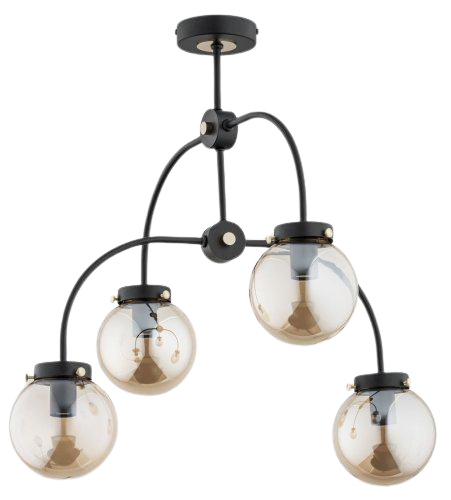 Люстра Alfa Kodo лофт Black (25604)