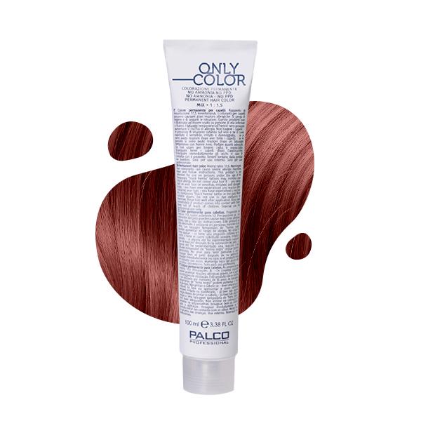 Крем-краска для волос безаммиачная PALCO Only Color №6.6 Темно-красный блонд 100 мл (32210)